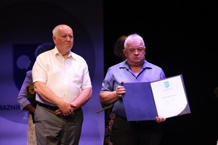 Praznik Mirna 2025 - podelitev zahvale Petru Smoletu, foto Studio PraprotKa (9)